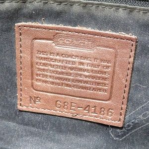 Coach Bag Brown Leather